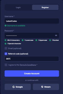 duel casino promo code